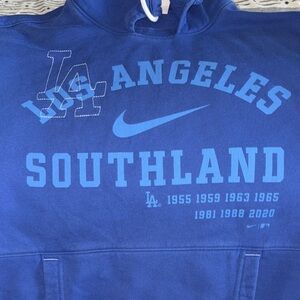 Nike Blue Los Angeles Hoodie